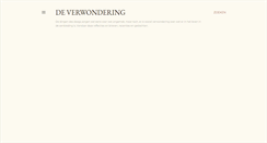 Desktop Screenshot of kwestievanverwondering.blogspot.com