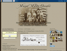 Tablet Screenshot of mandmdrygoodes.blogspot.com