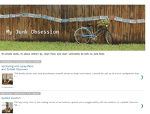 Tablet Screenshot of myjunkobsession.blogspot.com