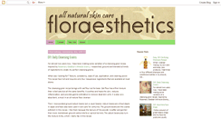 Desktop Screenshot of floraesthetics.blogspot.com