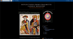 Desktop Screenshot of chalmettecandle.blogspot.com