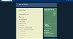 Desktop Screenshot of mba-businessinternational.blogspot.com
