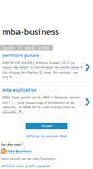 Mobile Screenshot of mba-businessinternational.blogspot.com
