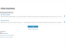 Tablet Screenshot of mba-businessinternational.blogspot.com