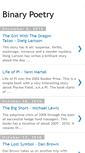 Mobile Screenshot of binarypoetry.blogspot.com