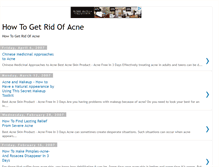 Tablet Screenshot of how-to-get-rid-of-acne-info.blogspot.com