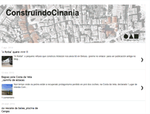 Tablet Screenshot of construindocinania.blogspot.com