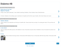 Tablet Screenshot of diabetes-kb.blogspot.com