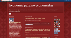 Desktop Screenshot of economiapneconomistas.blogspot.com