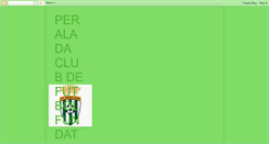 Desktop Screenshot of peraladaclubdefutbol.blogspot.com