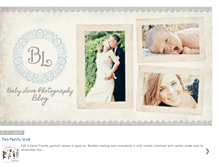 Tablet Screenshot of mybabylovephotography.blogspot.com