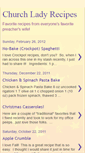 Mobile Screenshot of churchladyrecipes.blogspot.com