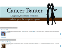 Tablet Screenshot of cancerbanter.blogspot.com