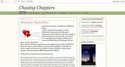 Desktop Screenshot of chasingchapters.blogspot.com