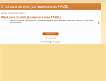 Tablet Screenshot of chatparamiweb.blogspot.com
