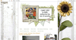 Desktop Screenshot of camplikeagirl.blogspot.com