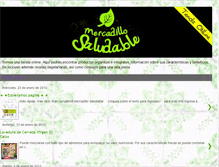 Tablet Screenshot of mercadillosaludable.blogspot.com