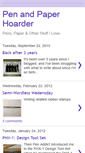 Mobile Screenshot of penandpaperhoarder.blogspot.com