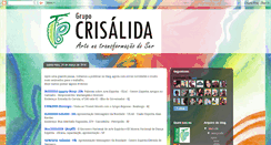 Desktop Screenshot of grupodeartecrisalida.blogspot.com