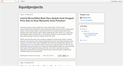 Desktop Screenshot of liquidprojects.blogspot.com