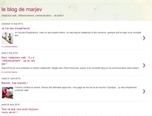 Tablet Screenshot of marjev.blogspot.com