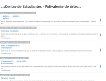 Tablet Screenshot of estudiantesdelpolivalente.blogspot.com