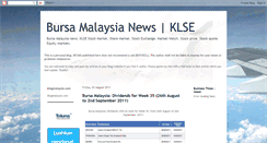 Desktop Screenshot of klse888.blogspot.com