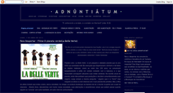 Desktop Screenshot of adnuntiatum.blogspot.com