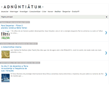 Tablet Screenshot of adnuntiatum.blogspot.com