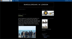 Desktop Screenshot of bangaloreansinlondon.blogspot.com