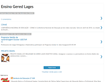 Tablet Screenshot of ensinogeredlages.blogspot.com