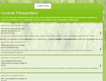 Tablet Screenshot of controlefitossanitario.blogspot.com