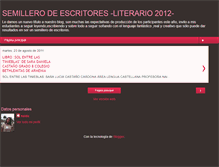 Tablet Screenshot of literario2011espaol.blogspot.com