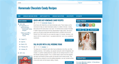 Desktop Screenshot of homemadechocolatecandyrecipes.blogspot.com