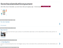 Tablet Screenshot of chocoholicgirl-jusz.blogspot.com
