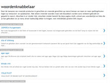 Tablet Screenshot of culinairwoordenboek.blogspot.com