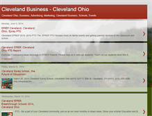 Tablet Screenshot of clevelandonthegrow.blogspot.com