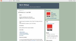 Desktop Screenshot of barreoblique.blogspot.com