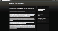 Desktop Screenshot of mobiletechiee.blogspot.com