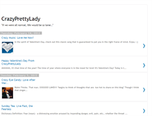 Tablet Screenshot of crazyprettylady.blogspot.com