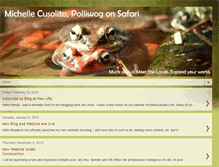Tablet Screenshot of michellecusolito.blogspot.com