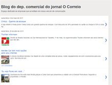 Tablet Screenshot of enfoquecomercialocorreio.blogspot.com