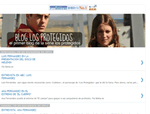 Tablet Screenshot of bloglosprotegidos.blogspot.com