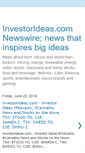 Mobile Screenshot of investorideasnewswire.blogspot.com