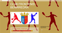 Desktop Screenshot of frontenisbenirredra.blogspot.com