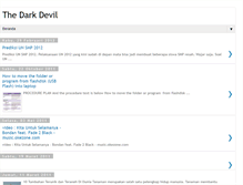 Tablet Screenshot of darkdevil48.blogspot.com