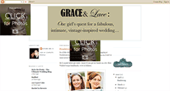 Desktop Screenshot of graceandlace.blogspot.com