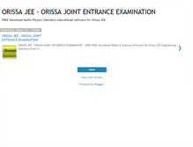 Tablet Screenshot of orissa-jee.blogspot.com