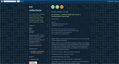 Desktop Screenshot of eslreflections.blogspot.com
