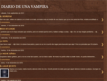 Tablet Screenshot of diariodeunavampira-sexyvampire.blogspot.com